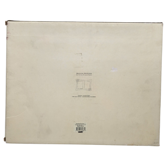 Lenox Wedding Promises Double 5x7 Invitation Frame - Picture 5 of 5